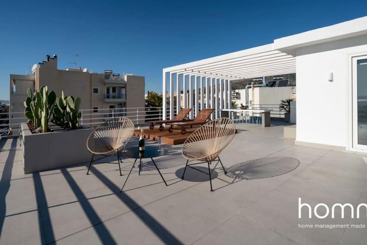 Brand New Homm Penthouse In Ano Glyfada, Dilou Athens Exterior photo